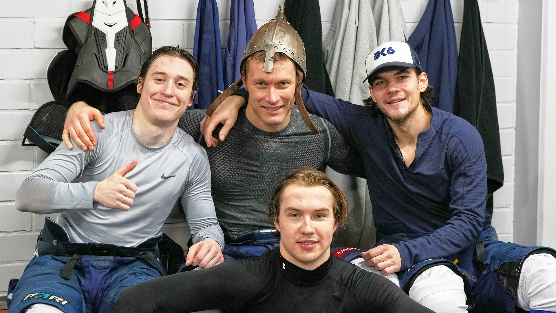 Победная раздевалка после матча с «Локомотивом»