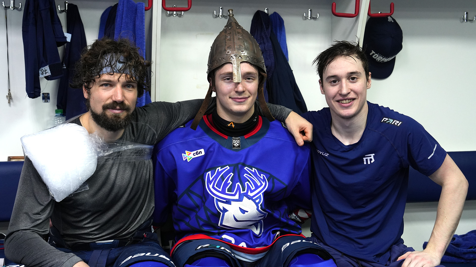 Победная раздевалка после матча со «Спартаком»